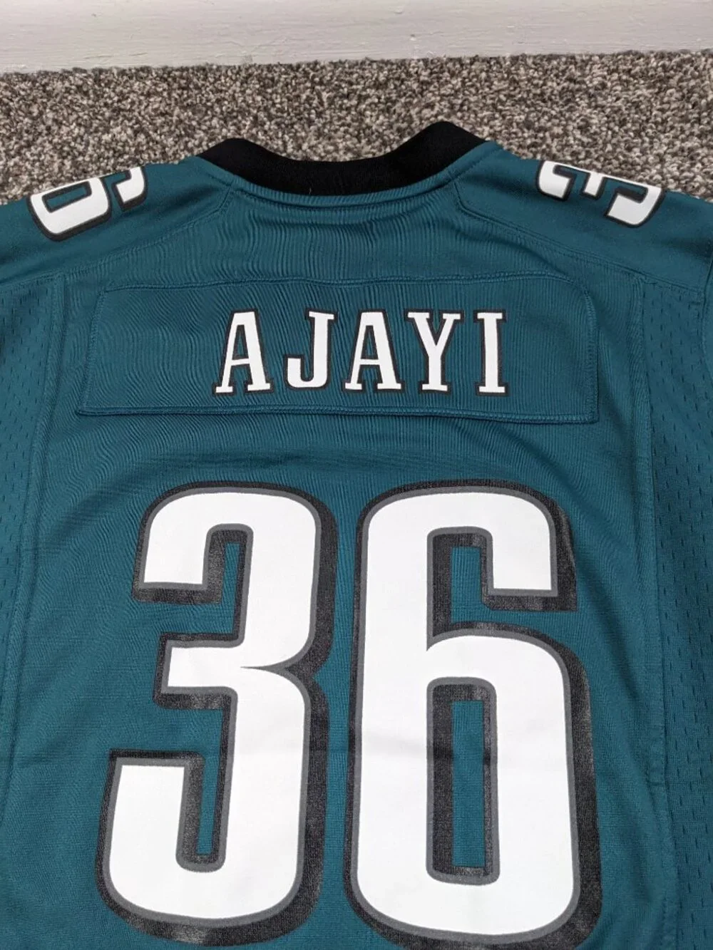 Philadelphia Eagles Jersey Nike On Field Jay Ajayi Green Youth Boys Medium